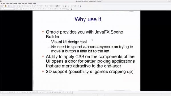 Introduction To Java Fx