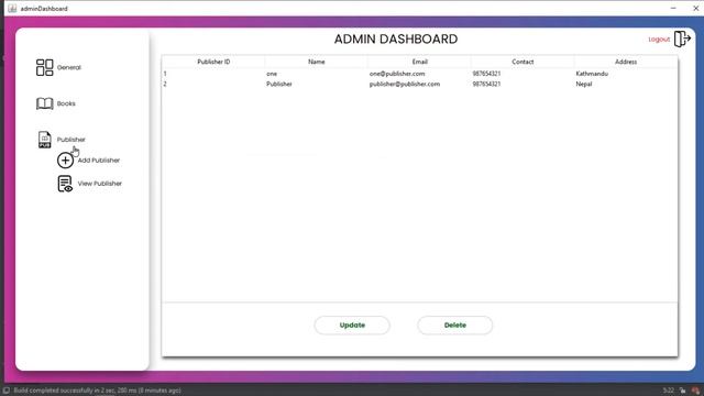 Modern GUI using Swing, Java | Book Inventory Management System| Intro Video #0 смотреть онлайн