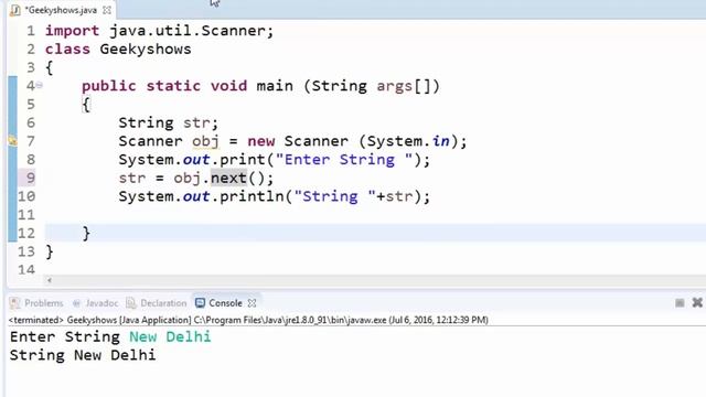 29. Difference between nextLine and next in Java Programming (Hindi) смотреть онлайн