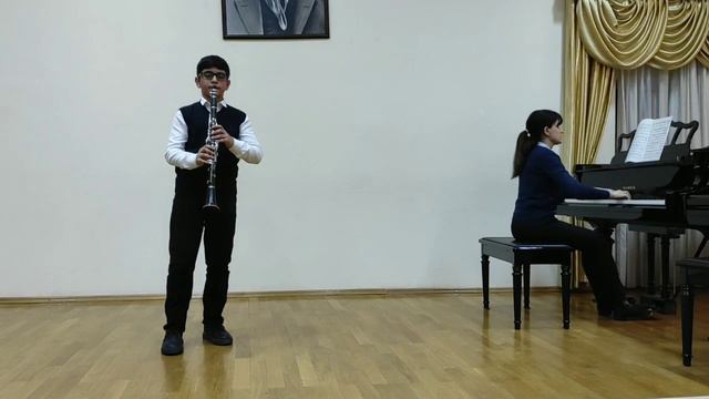 Alexander Tsfasman "Intermezzo" .Weber - Concertino for Clarinet and Piano смотреть онлайн