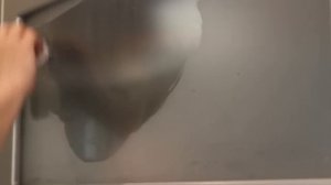 Матовое стекло  Удалить жирные пятна  Тест   эксперимент