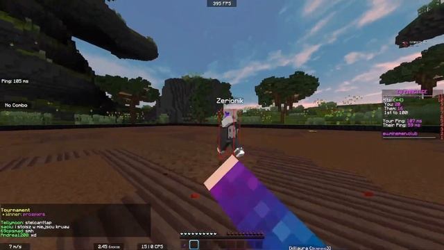 тест фпс Minecraft