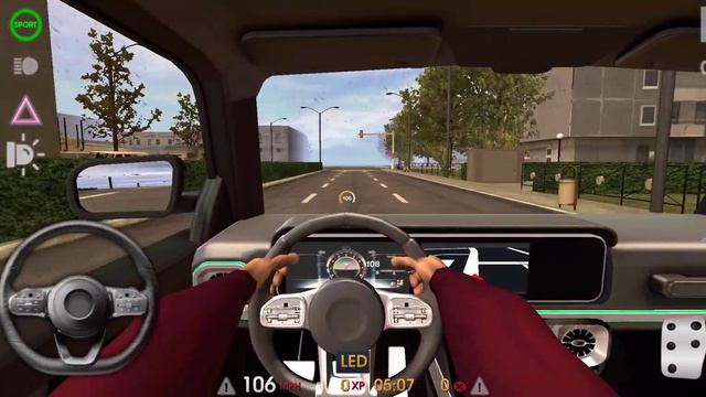 Mercedes G-Wagon G63 AMG Car Driving Gameplay India(Android&ios) #driving #carsimulator #luxurycars смотреть онлайн