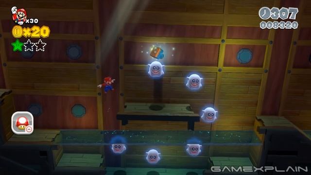 Super Mario 3D World - World 6-2 Green Stars & Stamp Locations Guide & Walkthrough смотреть онлайн