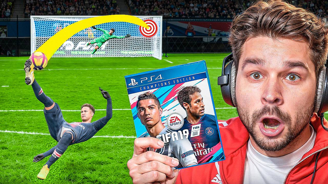 1 НЕВЕРОЯТНЫЙ Гол за Футболиста с ОБЛОЖКИ в КАЖДОЙ Части ФИФА, но... (ФИФА 93-24) смотреть онлайн