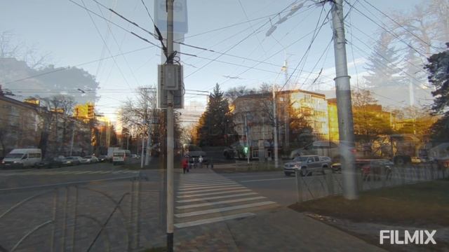 Ставрополь. Район пересечения улиц Мира и Доваторцев (03.12.2021) смотреть онлайн