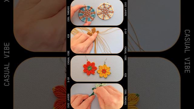 4 Micro Macramé Projects to Inspire #diycrafts смотреть онлайн