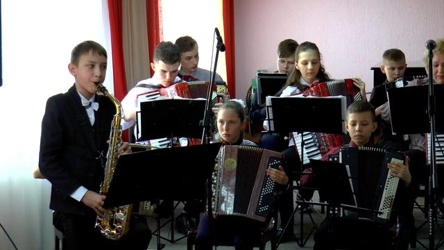 Образцовый баянный оркестр "ИМПРЕСС" 2019 г.Пружаны Беларусь смотреть онлайн