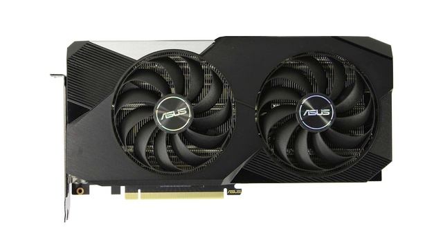 Видеокарта Asus GeForce RTX 3060 Ti Dual V2 OC LHR (DUAL-RTX3060TI-O8G-V2)