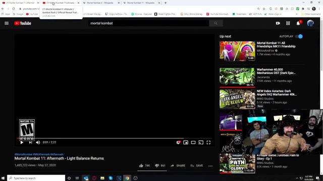 MK11 Kombat Pack 2 RAMBO JOINS! - Angry Reaction! смотреть онлайн