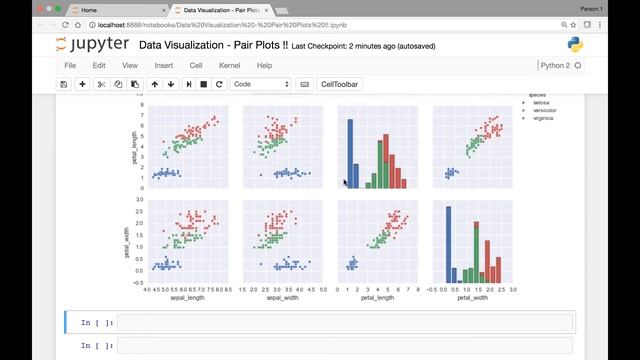 Seaborn Pair plot Part 1 смотреть онлайн