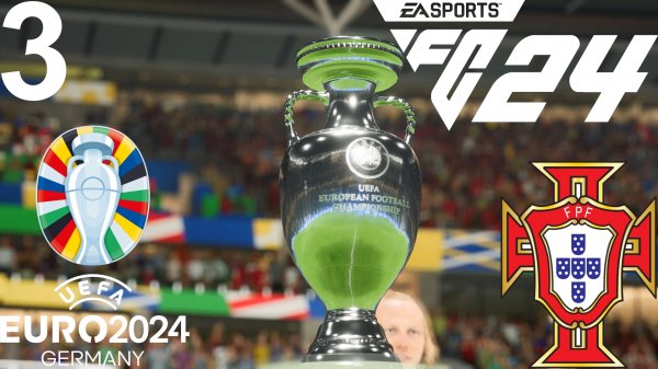 FC 24 КАРЬЕРА ЗА ПОРТУГАЛИЮ #3 - ФИНАЛЬНАЯ РАЗВЯЗКА ЕВРО 2024 ДЛЯ РОНАЛДУ И ЕГО ПОРТУГАЛИИ!!!