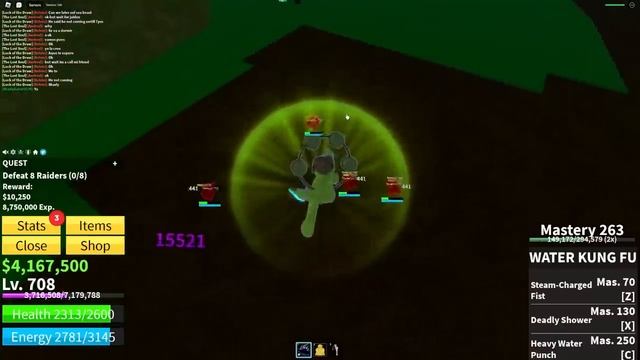 The BEST Fruit To Gain Levels In The SECOND Sea In Blox Fruits! смотреть онлайн