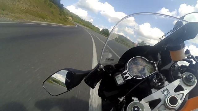 Honda CBR1000RR FIREBLADE Repsol TOP SPEED test drive review смотреть онлайн