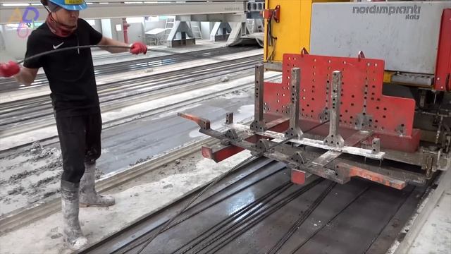 Amazing Automated Mass Production and Concrete Manufacturing Process смотреть онлайн