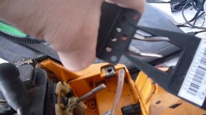 бензопила Partner 350. как сменить бензопровод?