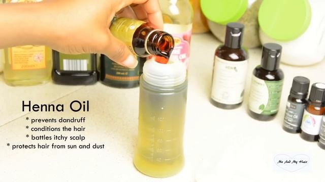 DIY Hair Growth Oil Mix II Battle Dry Hair II Me and My Hair смотреть онлайн