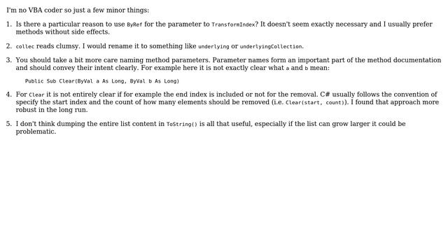 Code Review: VBA Python-like List Class (3 Solutions!!) смотреть онлайн