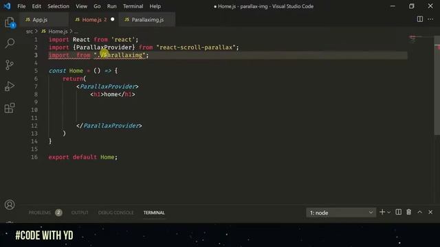 Parallx Scrolling Effect in React js | React Parallax Effect With react-parallax-Package смотреть онлайн