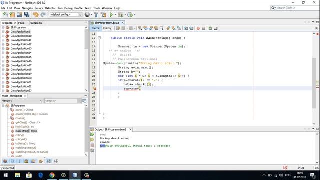 Java Dərsləri - 11 - For loop-una aid məsələ həlləri(Palindrom) смотреть онлайн
