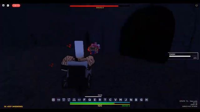 Fighting Diavolo With Silver Chariot (Roblox Is Unbreakable) смотреть онлайн