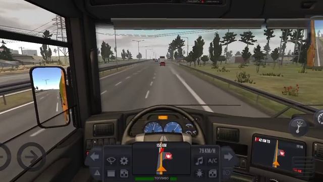 Рейс по России на Рено / Truck simulator ultimate android смотреть онлайн