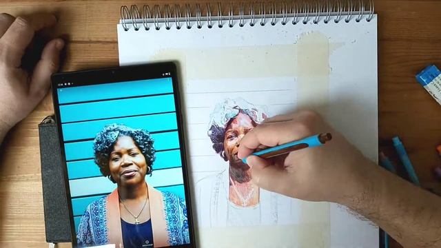 Ballpoint pen drawing with the Slider Edge смотреть онлайн
