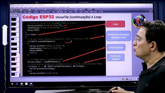Ótima notícia: Agora você pode salvar tudo dentro do ESP32! смотреть онлайн