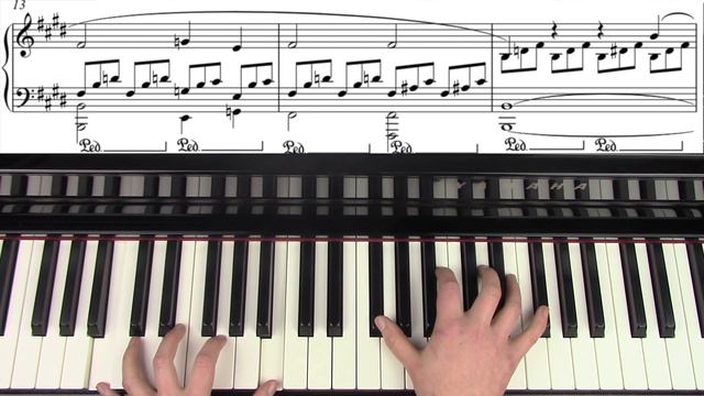 How to play MOONLIGHT SONATA 1st Movement - Ludwig van Beethoven (PART 1) Piano Tutorial смотреть онлайн