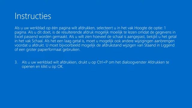 Excel - De schaal van een werkblad aanpassen смотреть онлайн