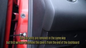 Remove and replace dashboard aerators - Peugeot 308 (2007 - 2014) code 8265CR