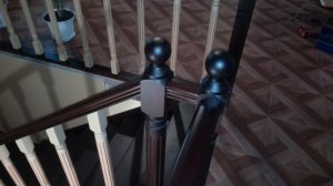 Деревянная лестница своими руками. Часть 7: Окончательная сборка.