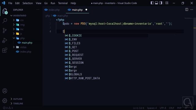 ? CURSO de PHP y MySQL desde CERO - 10 Como CONECTARSE a una BASE de DATOS con PHP y PDO смотреть онлайн