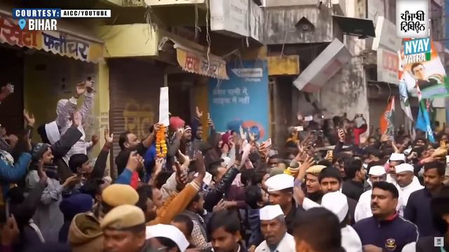 LIVE: Rahul Gandhi resumes #BharatJodoNyayYatra from Malda, West Bengal. смотреть онлайн