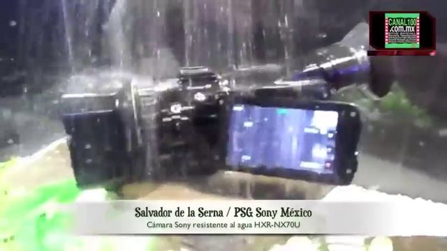 Cámara Sony resistente al agua HXR-NX70U смотреть онлайн