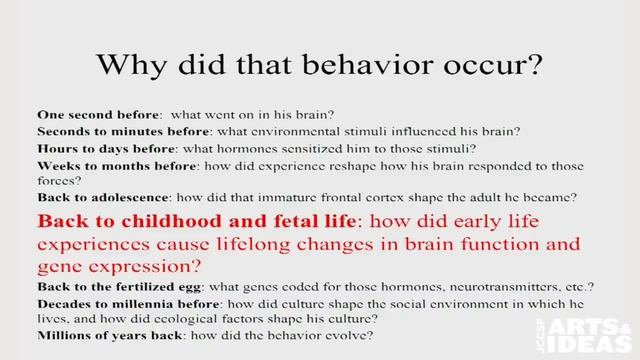 Author & Neuroendocrinologist Robert Sapolsky | JCCSF смотреть онлайн