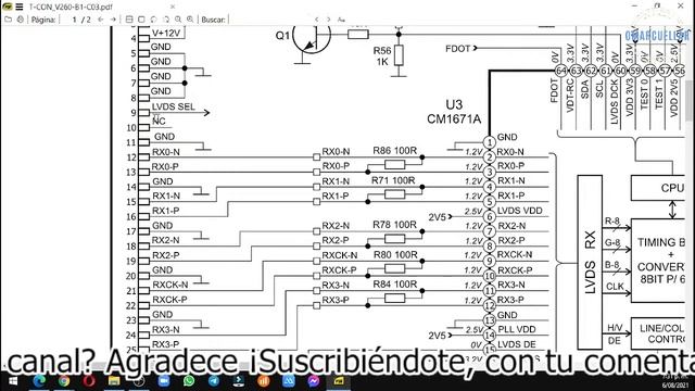 Conexiones en el Display o Panel en Televisores LCD смотреть онлайн