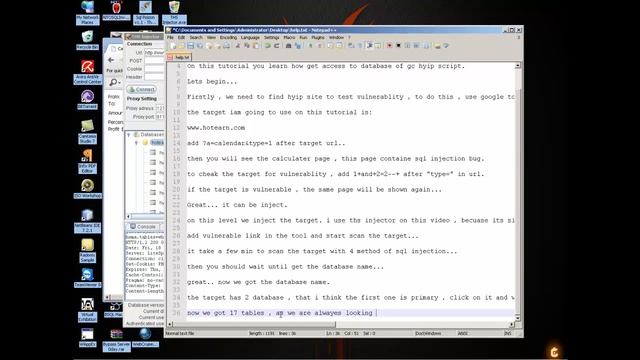 How to Hack Hyip site with blind sql injection. смотреть онлайн