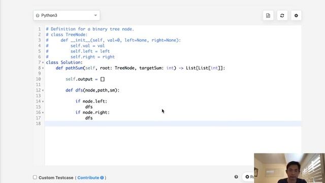 Leetcode - Path Sum II (Python) смотреть онлайн