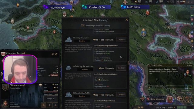 Crusader Kings III: Princes of Darkness VAMPIRES! Prince lasombra Part 6 смотреть онлайн