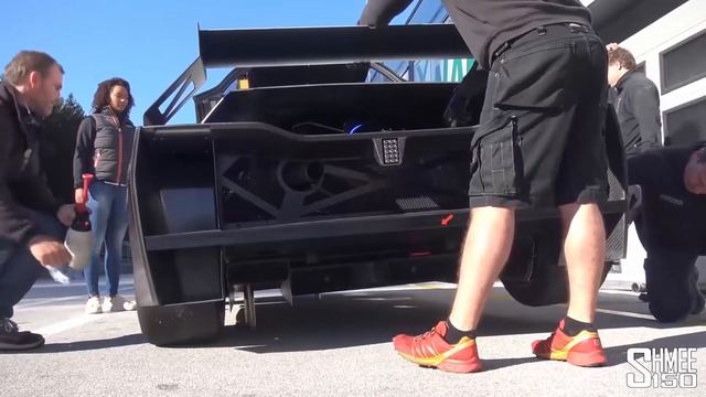 Испытание болида KTM X-Bow GT4 смотреть онлайн