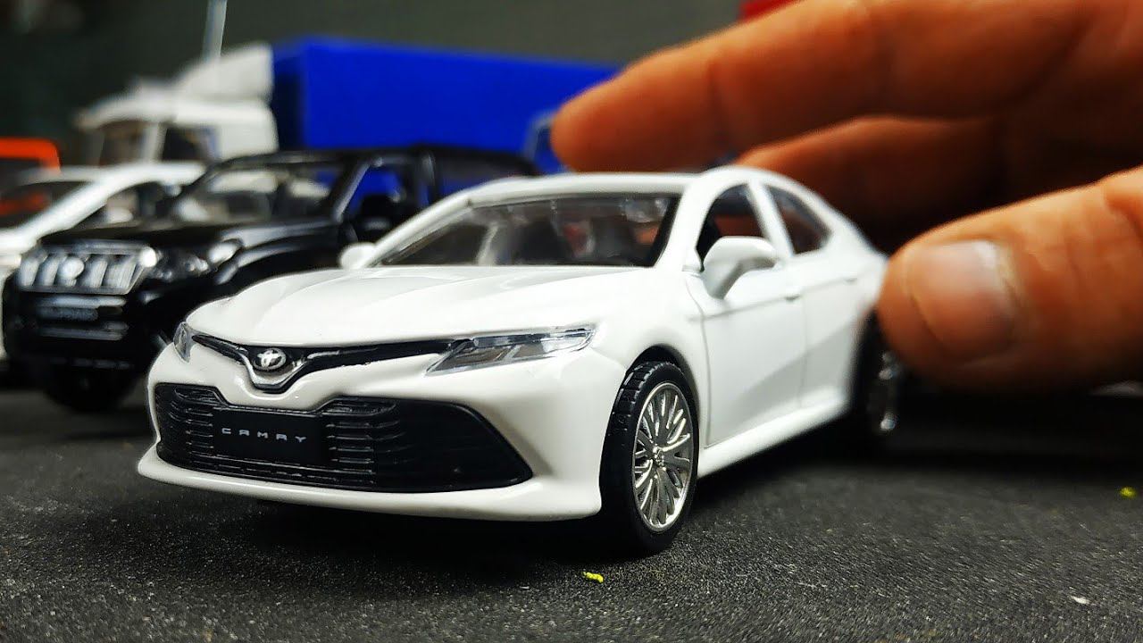 Машинка моделька TOYOTA CAMRY масштаб 1/43 Автопанорама распаковка и обзор. Про машинки!