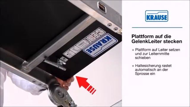 Krause Gelenkleiter-Plattform im Lagerkonzept Online-Shop смотреть онлайн