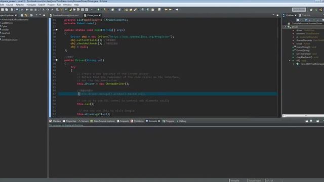 [java] Automatic filling fields out, looking for reCAPTCHA coordinates via JAVA Selenium смотреть онлайн