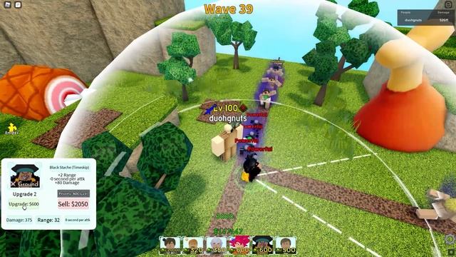 2.2B Dmg Farm Using New Orbs | All Star Tower Defense