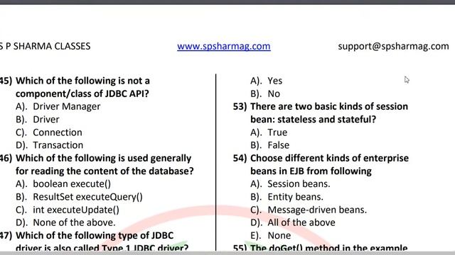 3 - Java Test Series for TGT, PGT Computer Science смотреть онлайн
