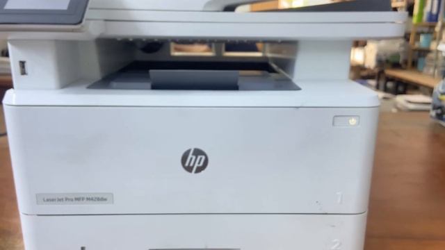 Printer HP M428dw Error Code 0005FBB6 Restore Defaults смотреть онлайн