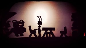 Винни Пух и Пятачок идут в гости (Теневой театр)