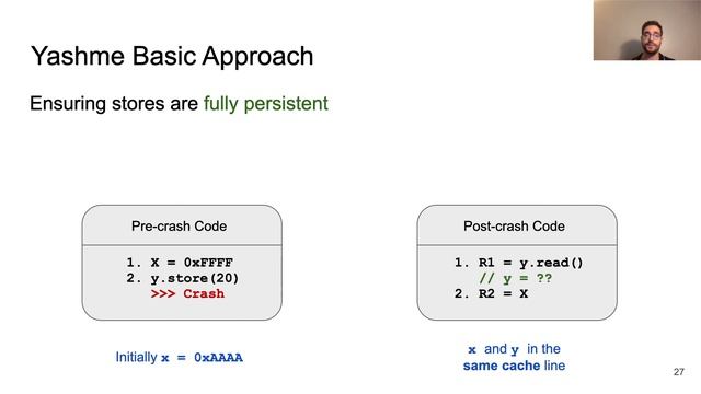 Yashme: Detecting Persistency Races (Full Presentation) смотреть онлайн