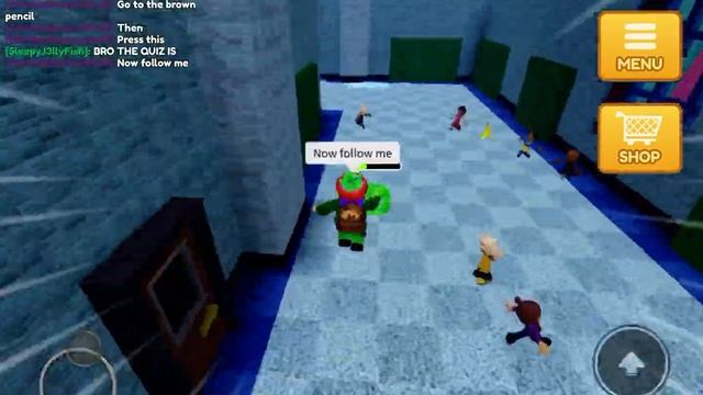 How to get the SECRET Shovelware’s Brain Game Room In Shrunken School Obby! смотреть онлайн